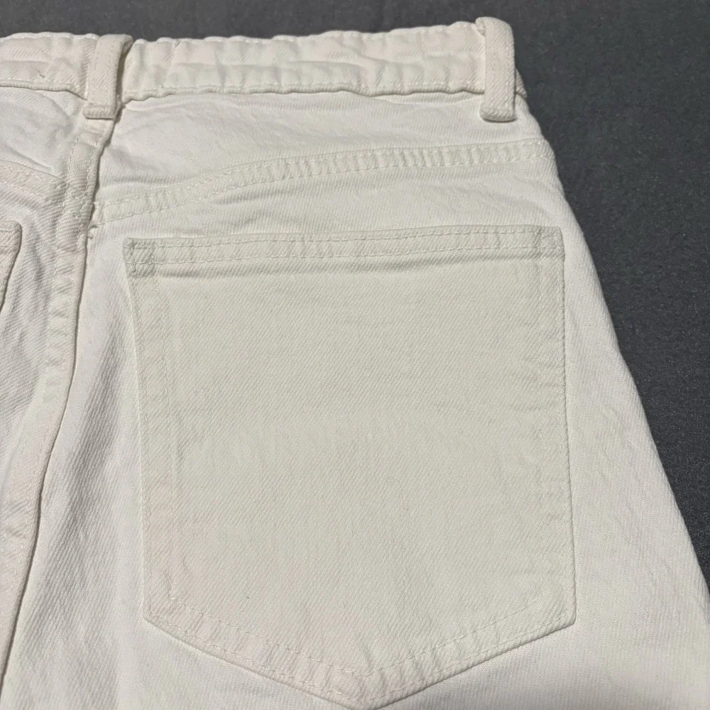 White Jeans Girls‎ Size 2 Skinny Ankle Zara Pants Denim Stretch NEW